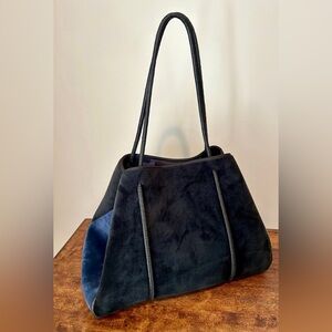 Haute Shore Greyson Tote Bag PlushVelvet Camo Interior Travel $99